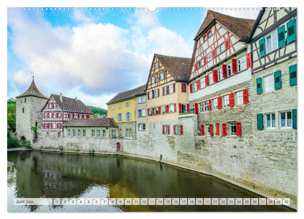 Schwäbisch Hall Impressionen (CALVENDO Premium Wandkalender 2026)
