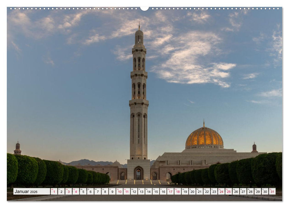 Faszinierender Oman (CALVENDO Premium Wandkalender 2026)