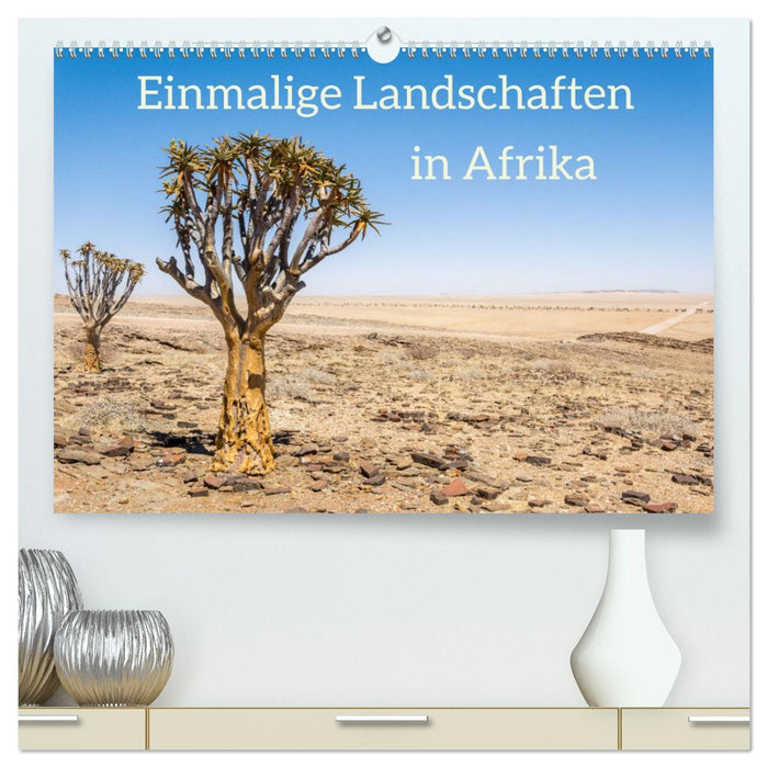 Einmalige Landschaften in Afrika (CALVENDO Premium Wandkalender 2026)