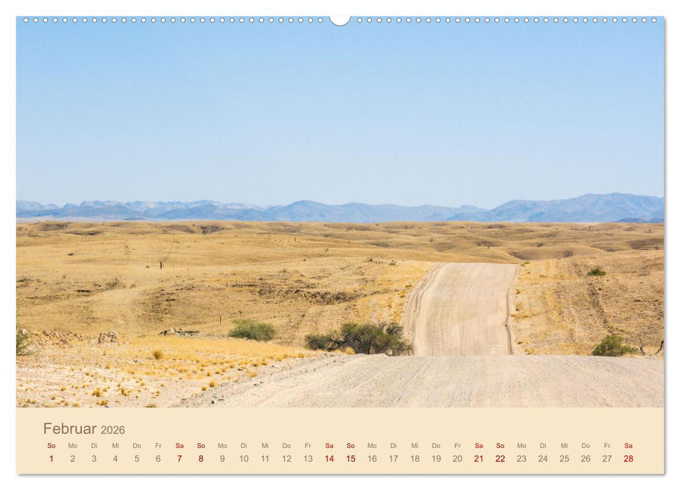 Einmalige Landschaften in Afrika (CALVENDO Premium Wandkalender 2026)