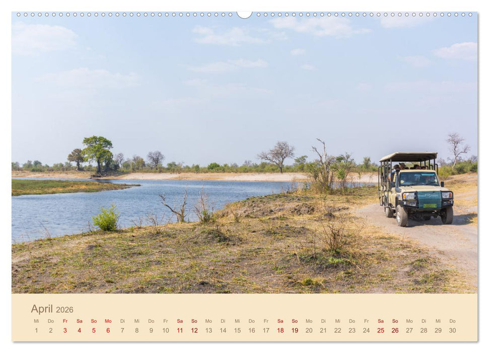 Einmalige Landschaften in Afrika (CALVENDO Premium Wandkalender 2026)