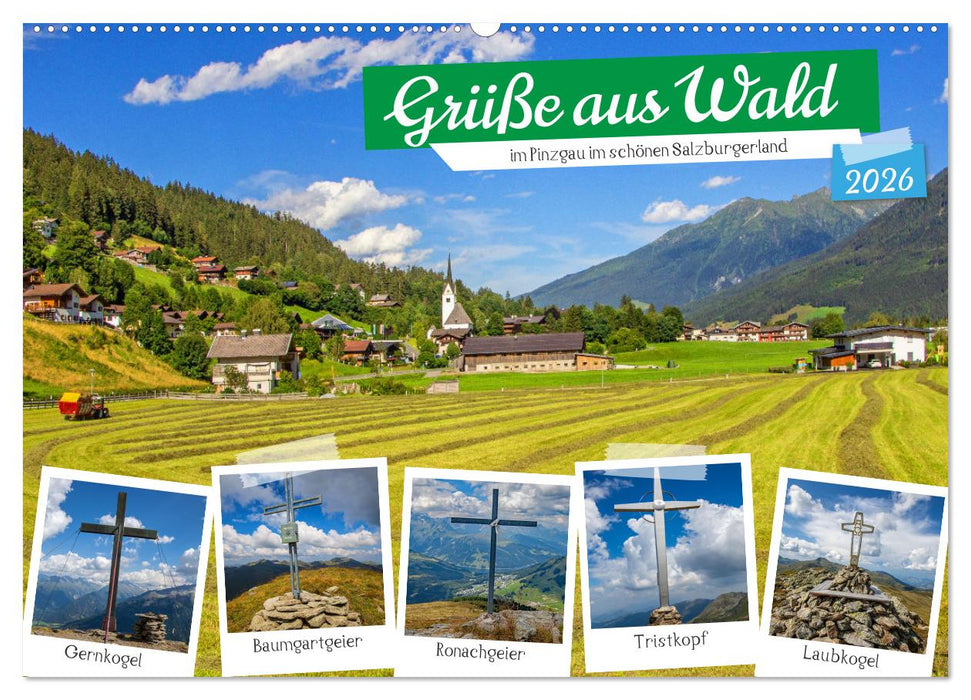 Grüße aus Wald (CALVENDO Wandkalender 2026)