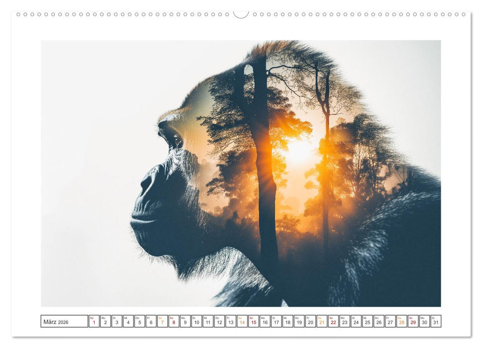 Traumhafte Silhouetten (CALVENDO Premium Wandkalender 2026)