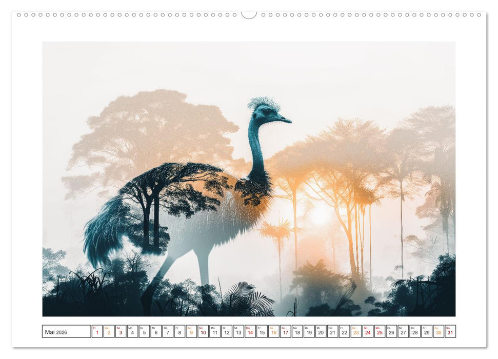 Traumhafte Silhouetten (CALVENDO Premium Wandkalender 2026)