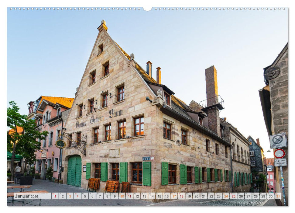 Fürth Impressionen (CALVENDO Premium Wandkalender 2026)