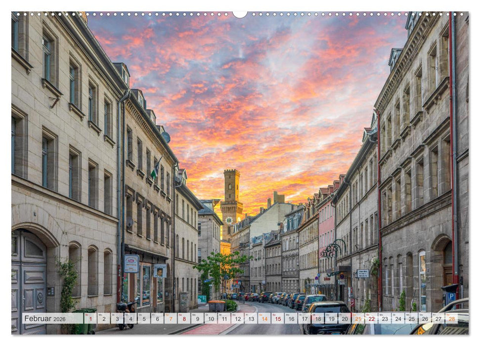 Fürth Impressionen (CALVENDO Premium Wandkalender 2026)