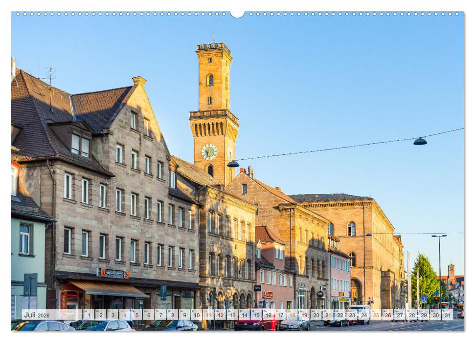 Fürth Impressionen (CALVENDO Premium Wandkalender 2026)