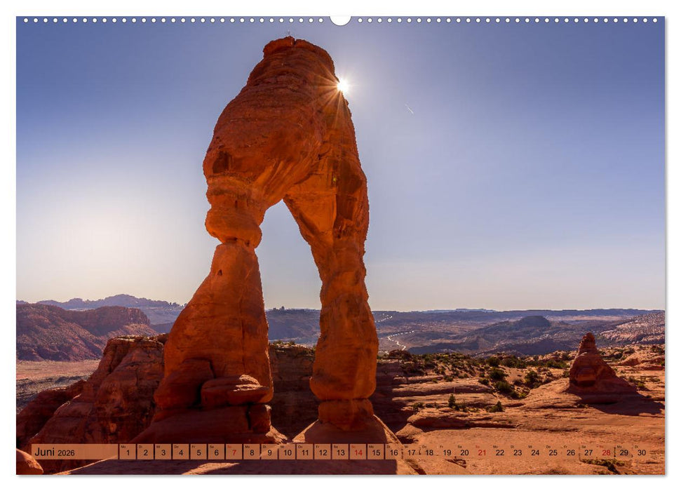 USA Südwesten - Atemberaubende Hotspots der Natur (CALVENDO Premium Wandkalender 2026)