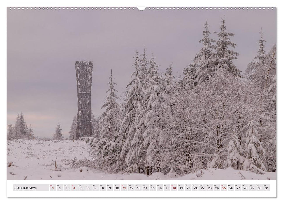 Sauerland - Land der tausend Berge (CALVENDO Premium Wandkalender 2026)