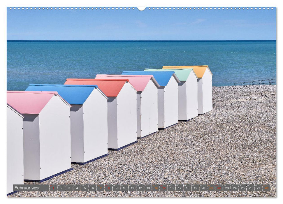 Traumreisen Normandie (CALVENDO Premium Wandkalender 2026)