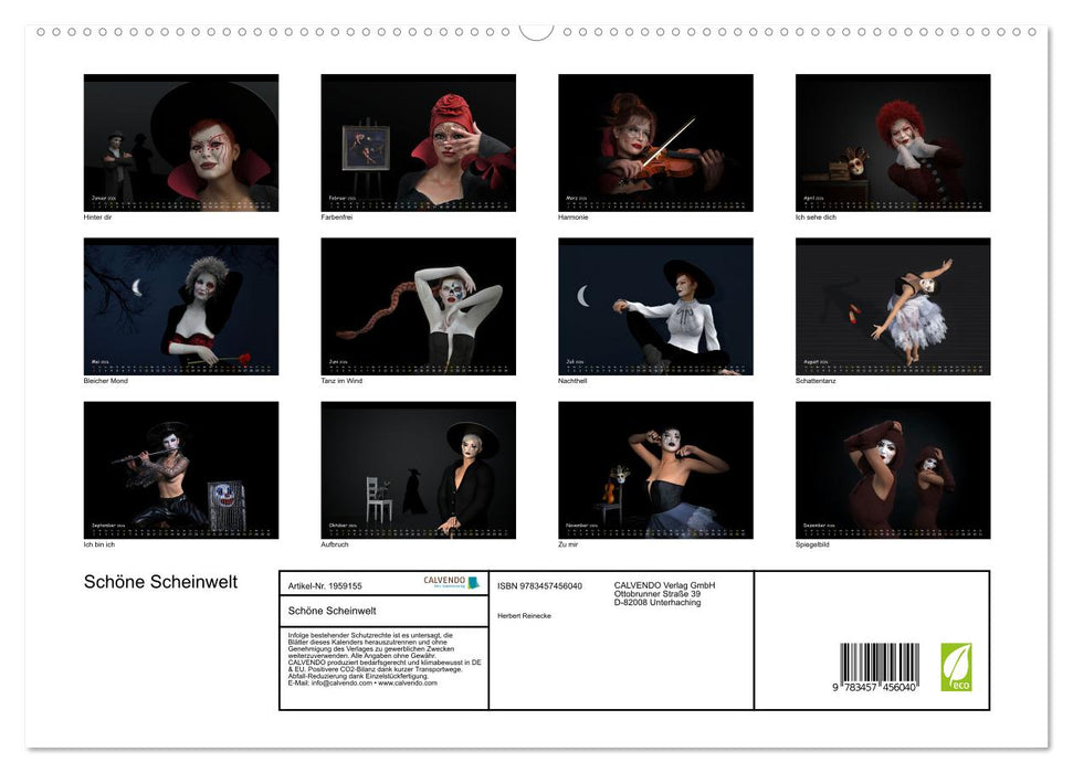Schöne Scheinwelt (CALVENDO Premium Wandkalender 2026)