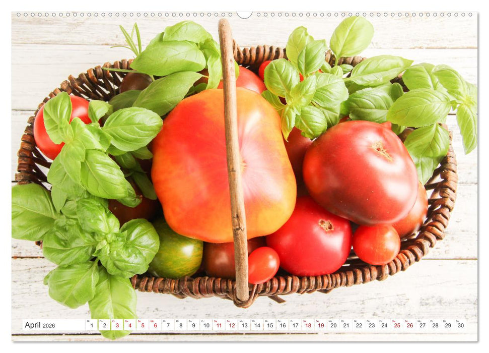 Alte Historische Tomaten (CALVENDO Premium Wandkalender 2026)