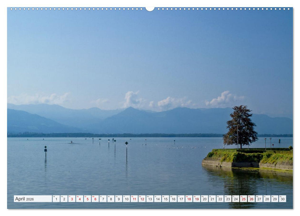 Bodensee - Traumlandschaften am Wasser (CALVENDO Premium Wandkalender 2026)