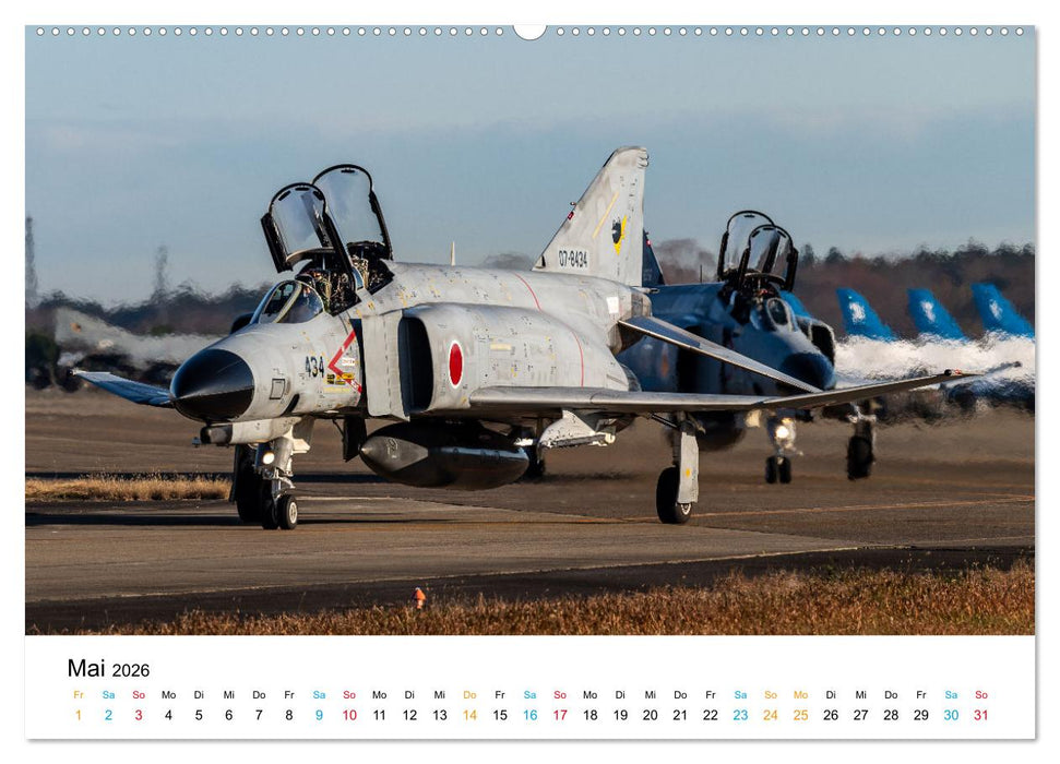 Die letzten McDonnell Douglas F-4 Phantom II (CALVENDO Premium Wandkalender 2026)