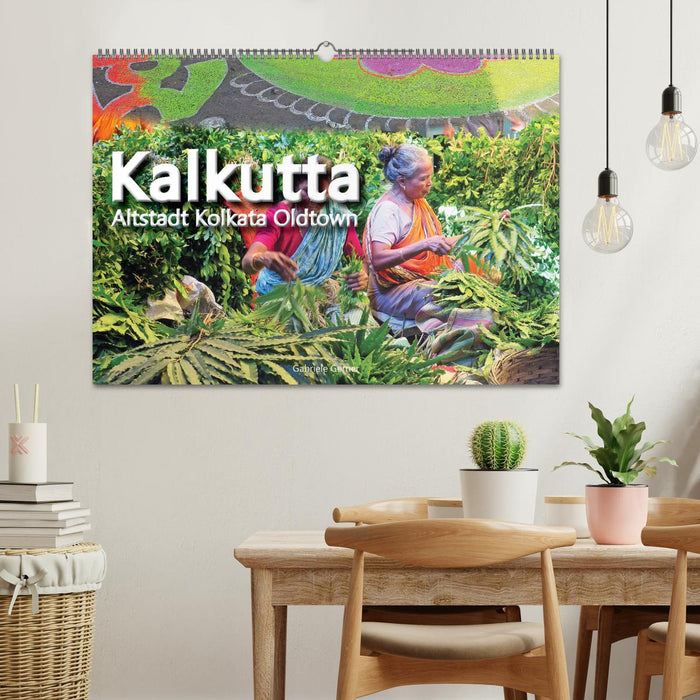 Kalkutta Altstadt Kolkata Oldtown (CALVENDO Wandkalender 2026)