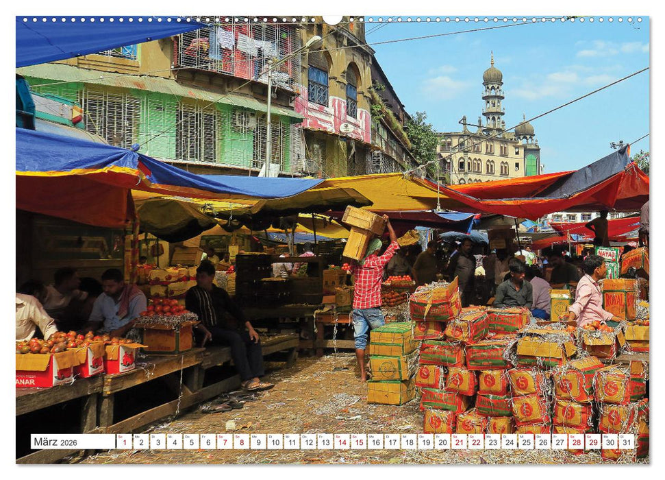 Kalkutta Altstadt Kolkata Oldtown (CALVENDO Wandkalender 2026)