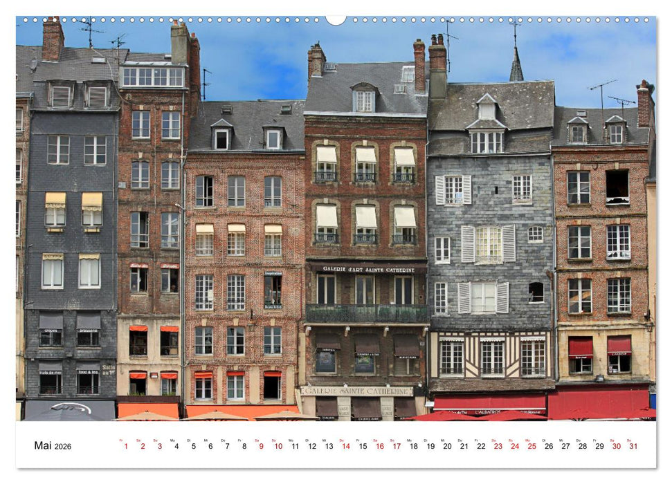 Normandie - zwischen Land und Meer (CALVENDO Premium Wandkalender 2026)