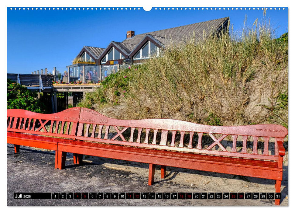 Föhr... liebt in eine Insel (CALVENDO Premium Wandkalender 2026)