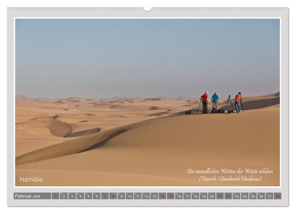 vom Reisen träumen (CALVENDO Premium Wandkalender 2026)