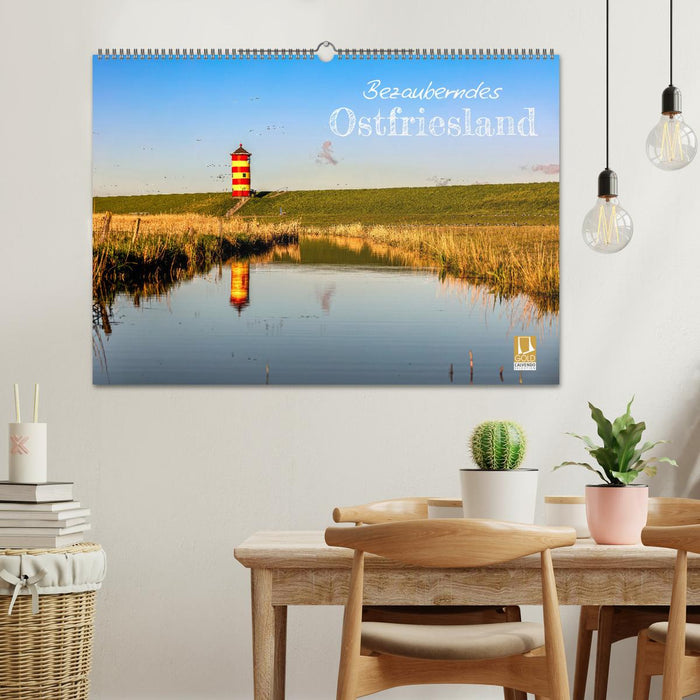 Bezauberndes Ostfriesland (CALVENDO Wandkalender 2026)