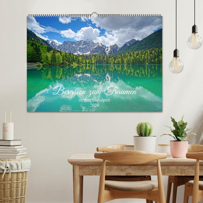 Bergseen zum Träumen (CALVENDO Wandkalender 2026)