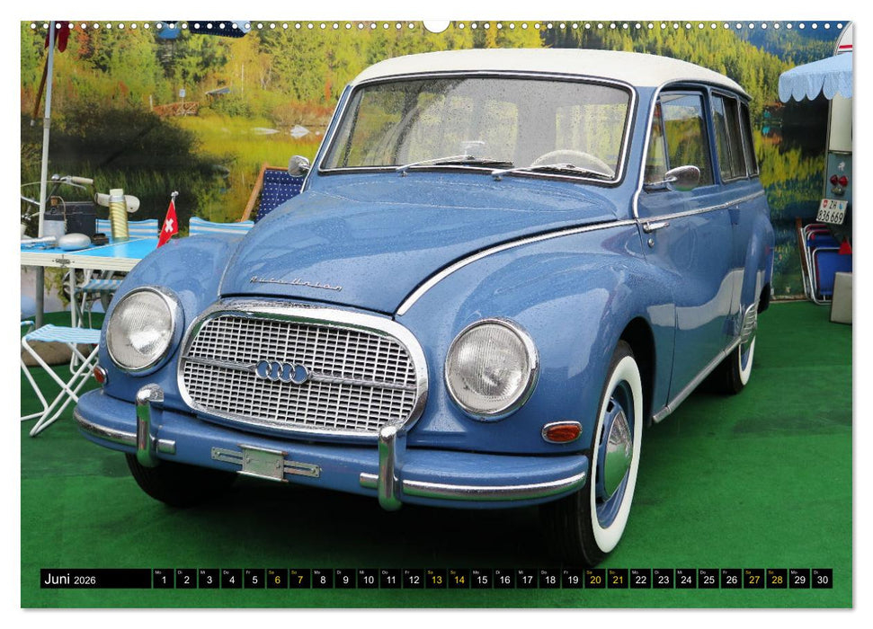 Deutsche Klassiker (CALVENDO Premium Wandkalender 2026)