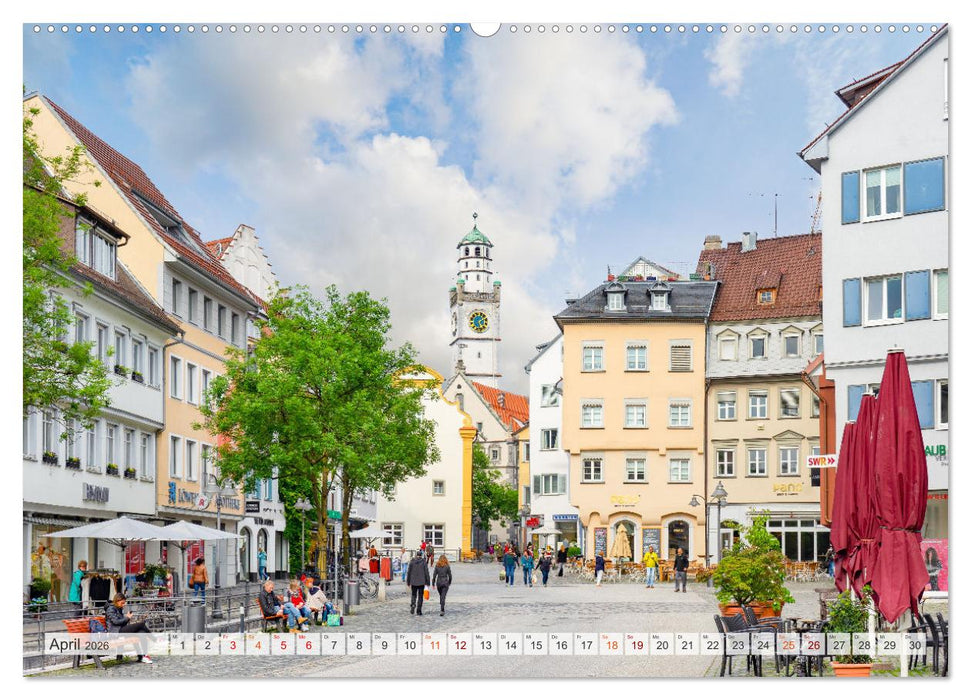 Ravensburg Impressionen (CALVENDO Premium Wandkalender 2026)