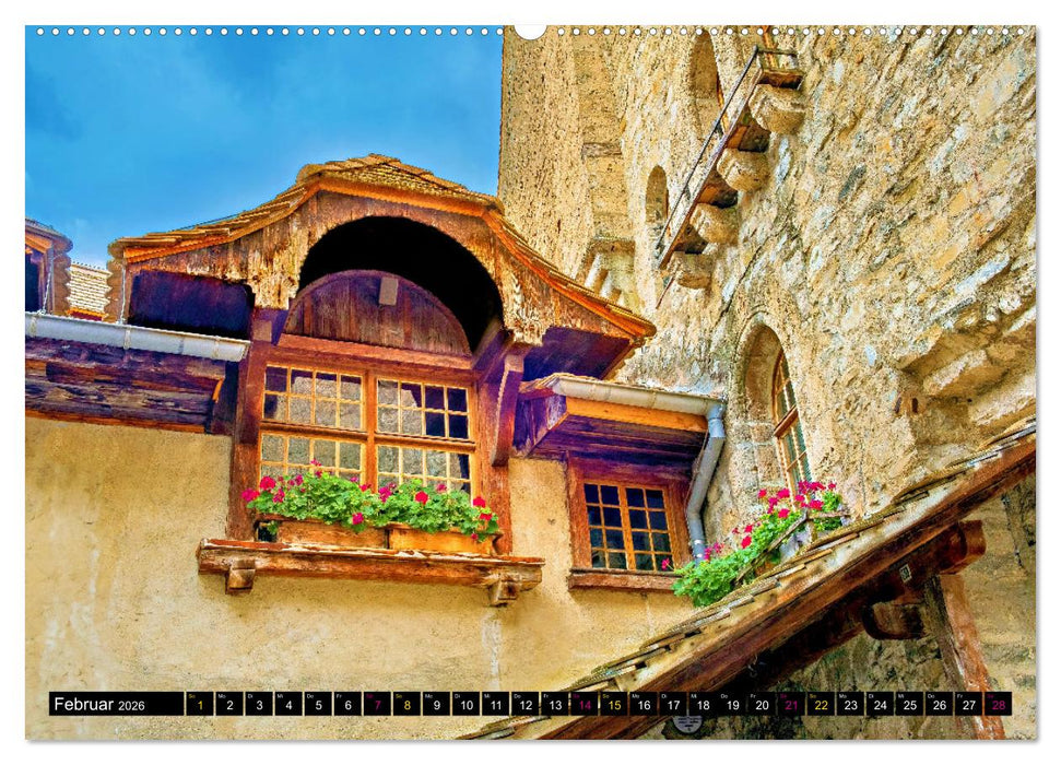 Montreux - ein Juwel am Ufer des Genfersees (CALVENDO Premium Wandkalender 2026)