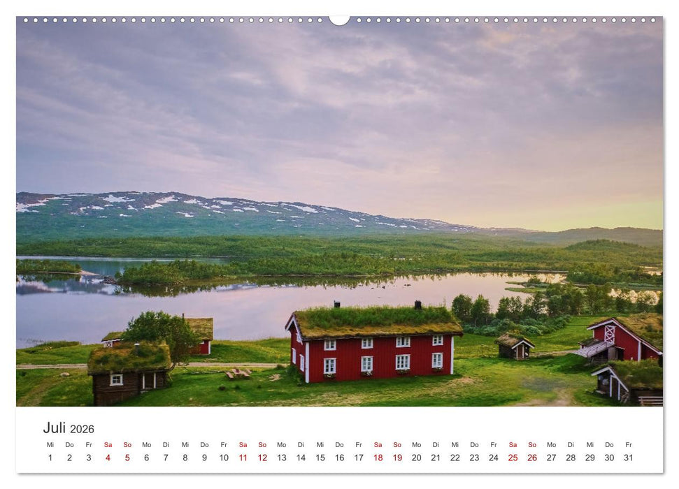 Schweden - Eine bezaubernde Reise in den Norden. (CALVENDO Premium Wandkalender 2026)