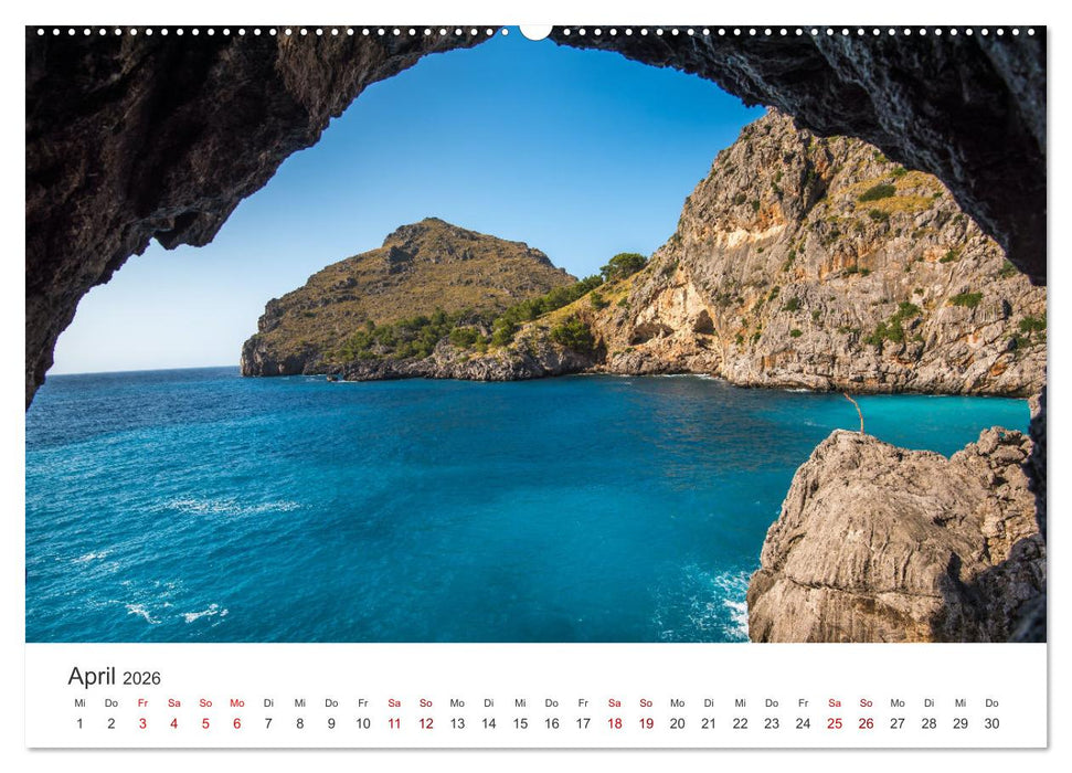 Mallorca - Eine traumhafte Reise nach Spanien. (CALVENDO Premium Wandkalender 2026)