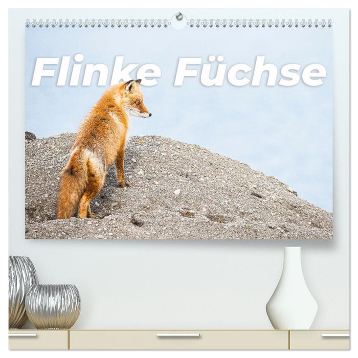 Flinke Füchse (CALVENDO Premium Wandkalender 2026)