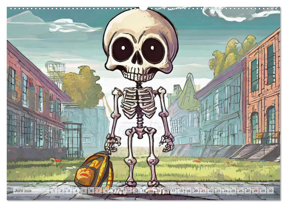 Süßes oder Saures - Ein Jahr voller Monsterspaß (CALVENDO Premium Wandkalender 2026)