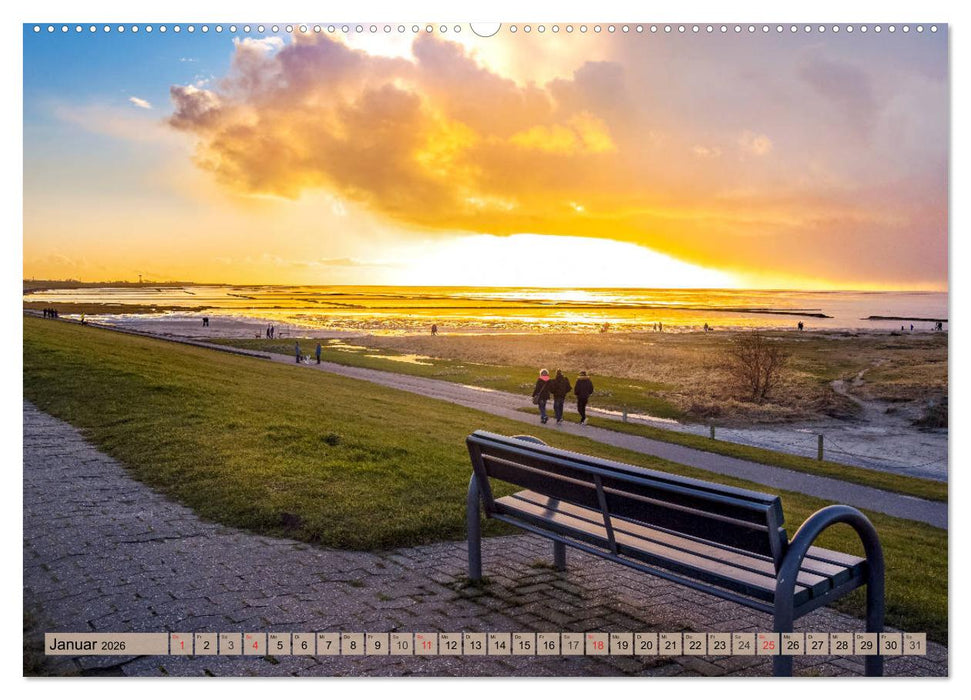 NORDDEICH-LIEBE (CALVENDO Premium Wandkalender 2026)