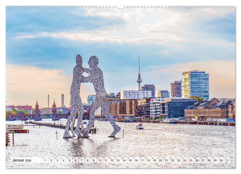 Berlin rund ums Jahr (CALVENDO Premium Wandkalender 2026)