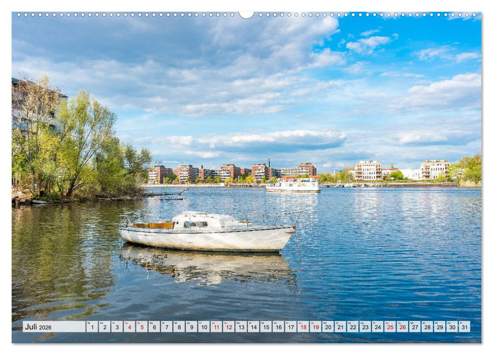 Berlin rund ums Jahr (CALVENDO Premium Wandkalender 2026)