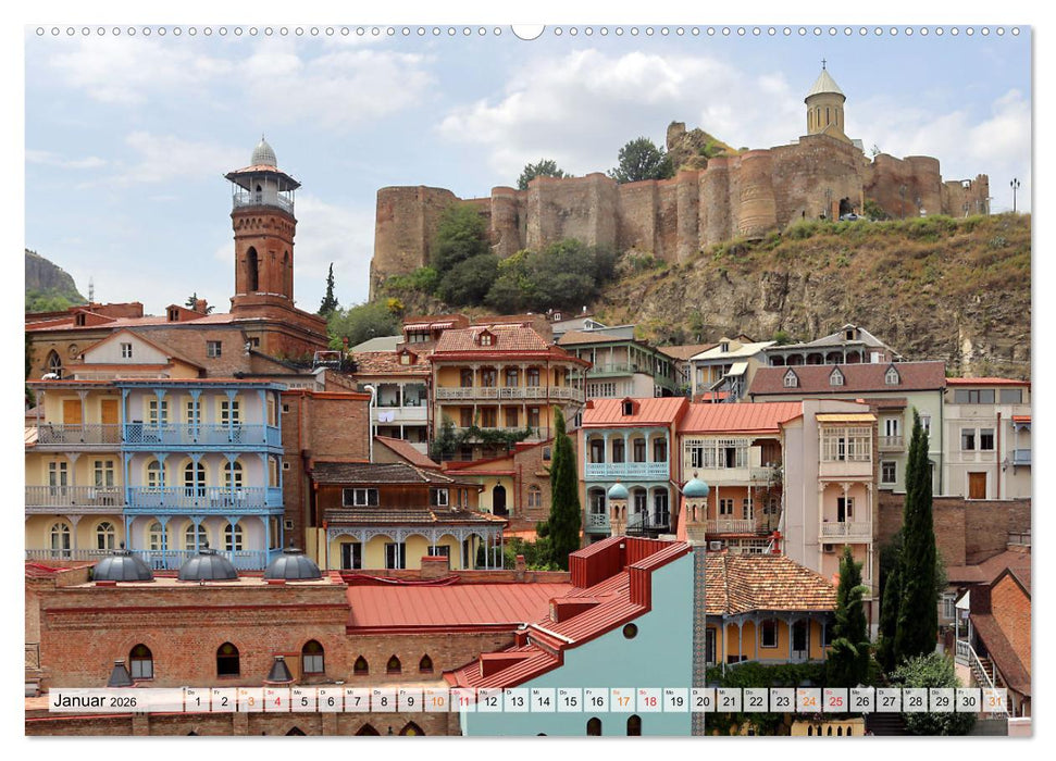 Sehnsucht Georgien (CALVENDO Premium Wandkalender 2026)