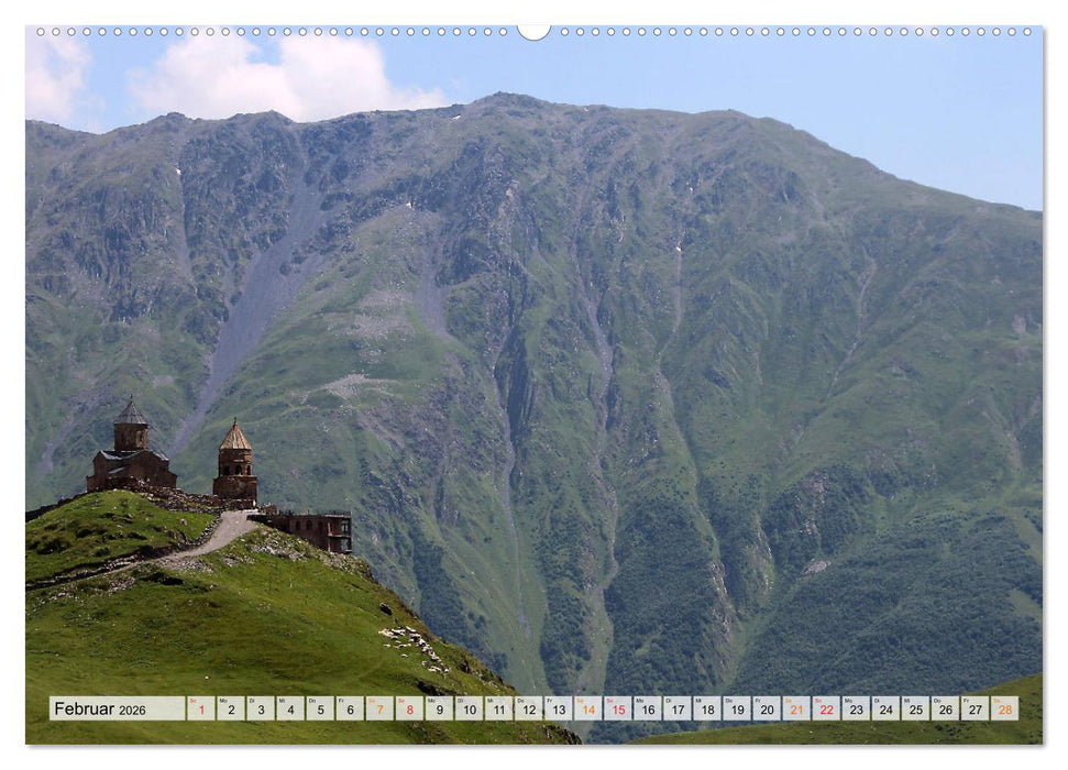 Sehnsucht Georgien (CALVENDO Premium Wandkalender 2026)