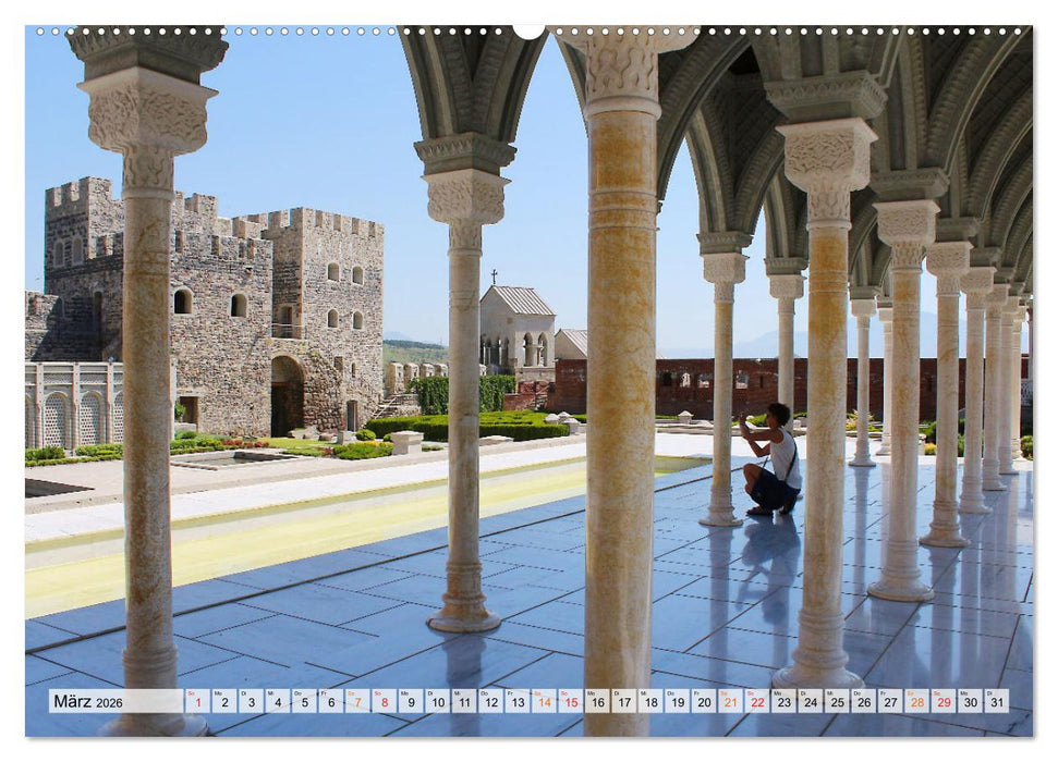 Sehnsucht Georgien (CALVENDO Premium Wandkalender 2026)