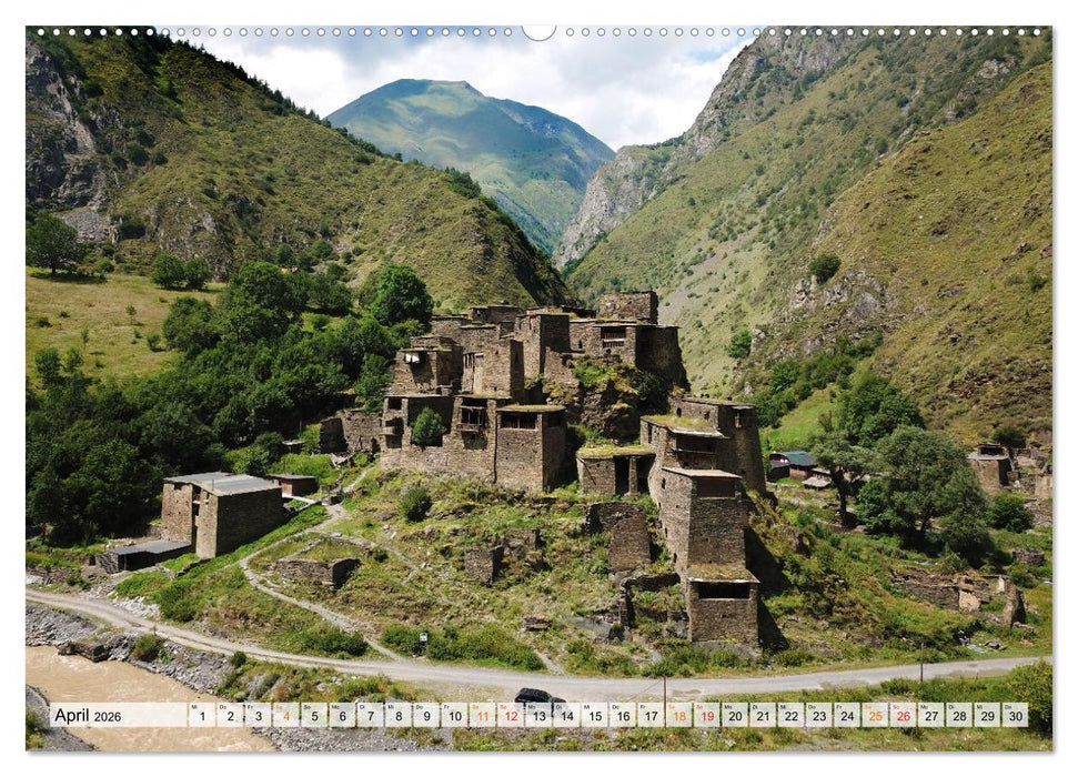 Sehnsucht Georgien (CALVENDO Premium Wandkalender 2026)