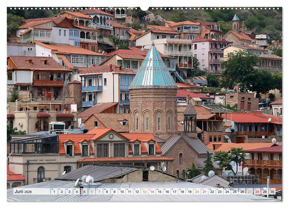 Sehnsucht Georgien (CALVENDO Premium Wandkalender 2026)