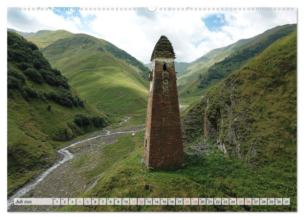 Sehnsucht Georgien (CALVENDO Premium Wandkalender 2026)