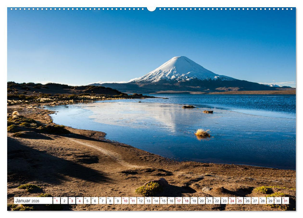 Andes Desconocido, Unbekannte Landschaften der Anden (CALVENDO Premium Wandkalender 2026)