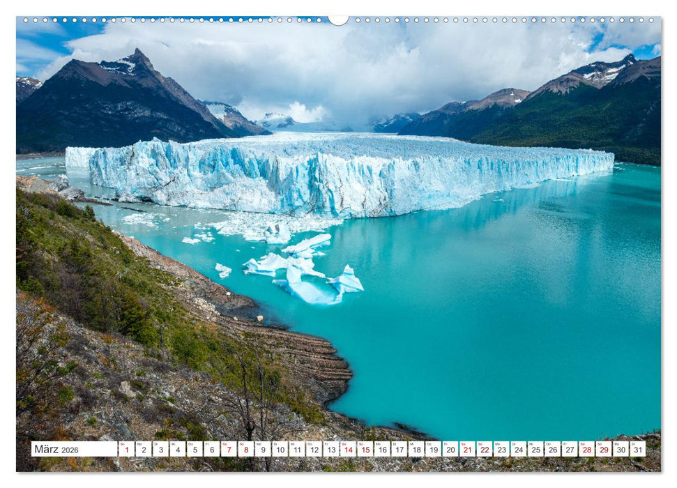 Andes Desconocido, Unbekannte Landschaften der Anden (CALVENDO Premium Wandkalender 2026)
