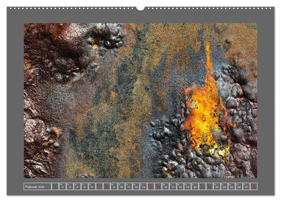 Rost - Ästhetik der Vergänglichkeit (CALVENDO Wandkalender 2026)