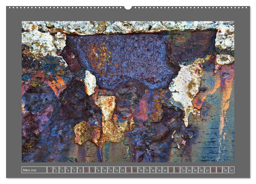 Rost - Ästhetik der Vergänglichkeit (CALVENDO Wandkalender 2026)