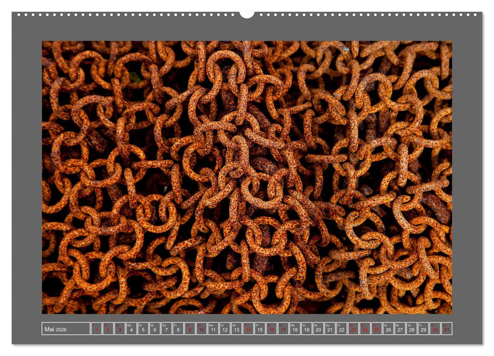 Rost - Ästhetik der Vergänglichkeit (CALVENDO Wandkalender 2026)