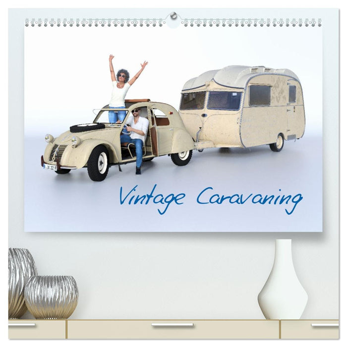 Vintage Caravaning (CALVENDO Premium Wandkalender 2026)