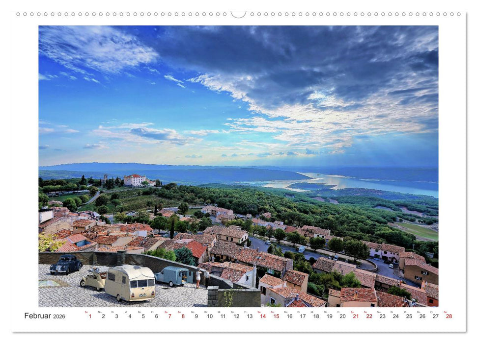 Vintage Caravaning (CALVENDO Premium Wandkalender 2026)