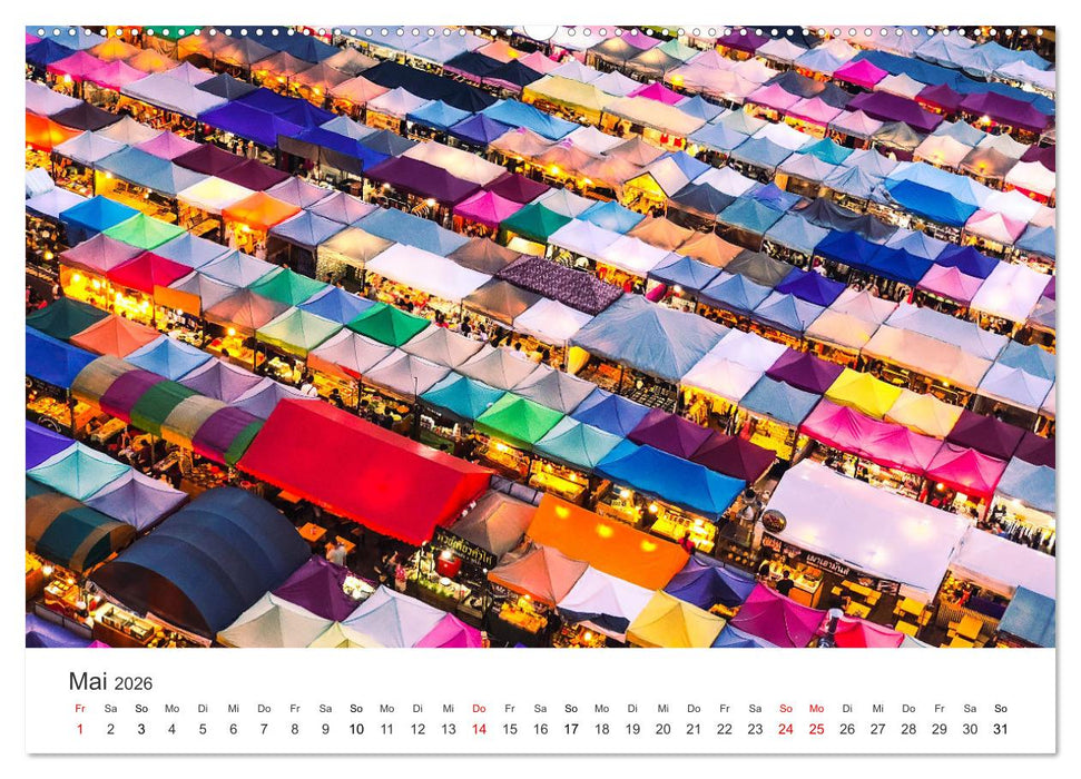 Thailand - Das Land des Lächelns. (CALVENDO Premium Wandkalender 2026)