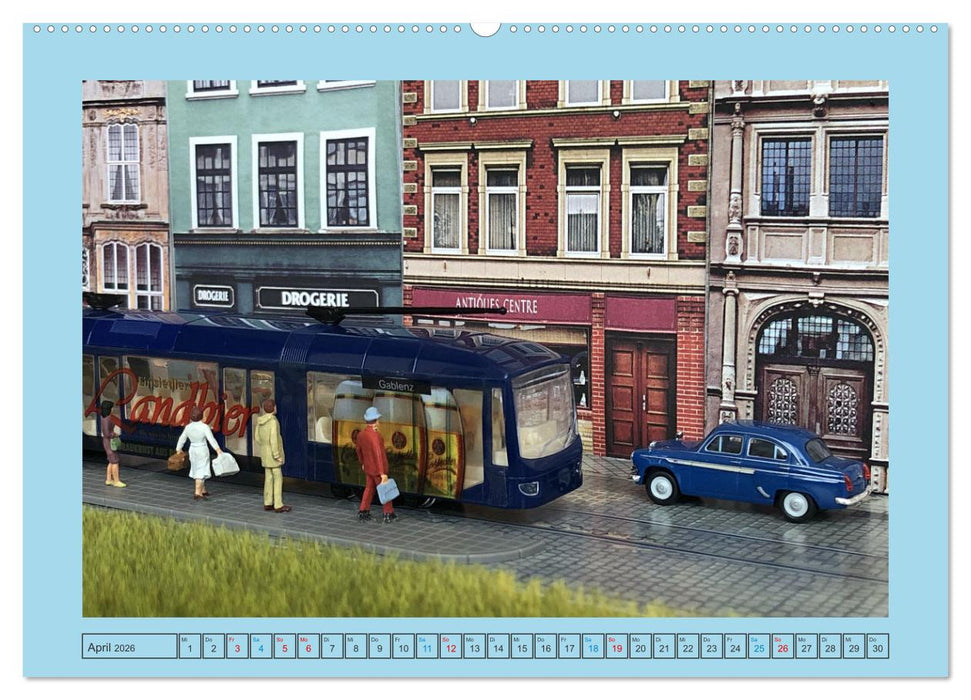 DDR Modellautos im Fokus (CALVENDO Premium Wandkalender 2026)